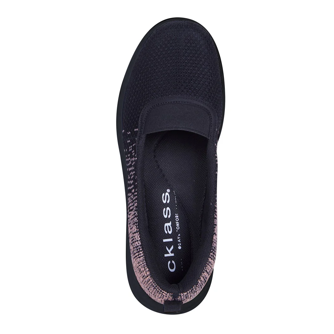 DÚO 164 TENIS SLIP ON NEGRO Y MARINO - Image 8