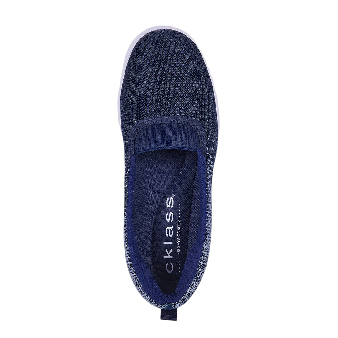 DÚO 164 TENIS SLIP ON NEGRO Y MARINO - Image 9