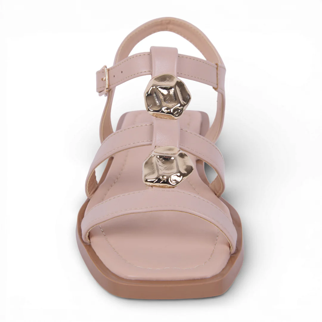 DÚO 184 SANDALIAS CON PULSERA NEGRO Y BEIGE - Image 8