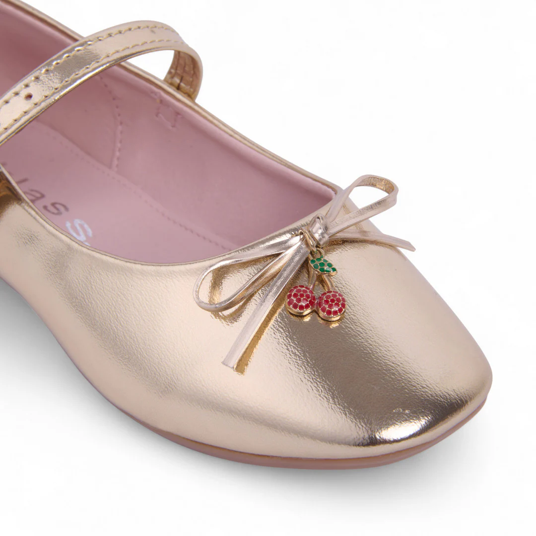 DÚO 206 BALLERINAS CASUAL ROJO Y ORO CON LÁTIGO 17405 - Image 12