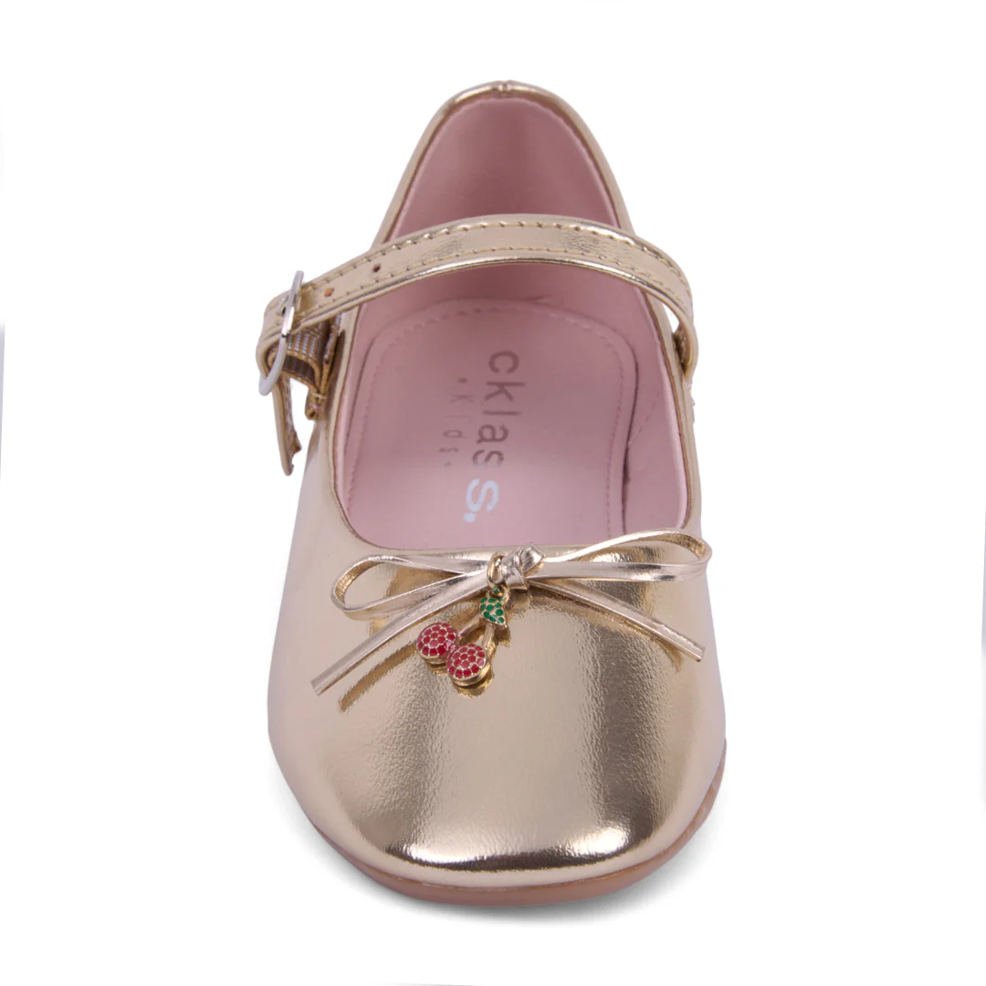 DÚO 206 BALLERINAS CASUAL ROJO Y ORO CON LÁTIGO 17405 - Image 9