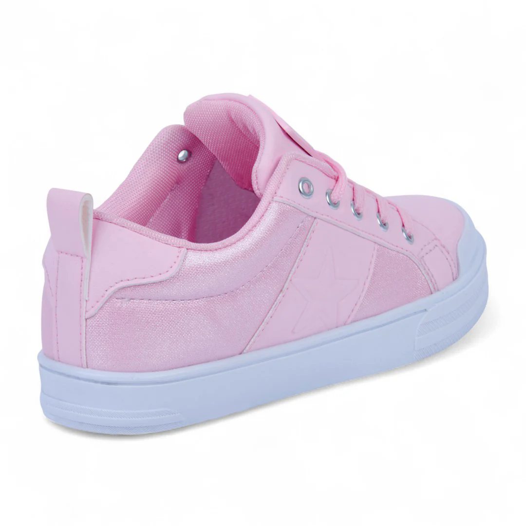 DÚO 211 TENIS CASUAL ROSA Y MULTICOLOR ESTRELLAS 03937 - Image 4