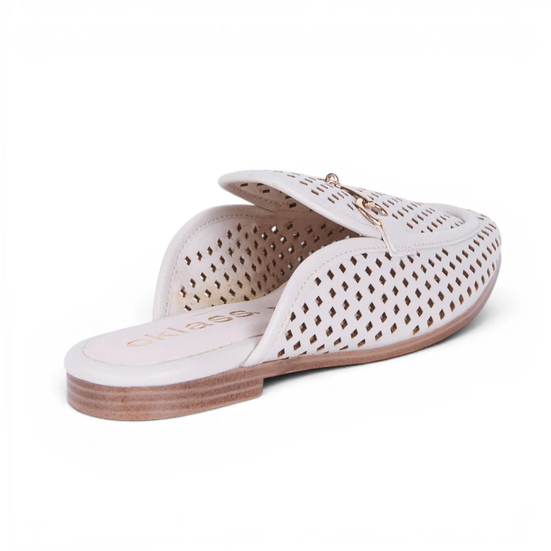 DÚO 221 MOCASINES DESTALONADOS IVORY Y BEIGE - Image 10