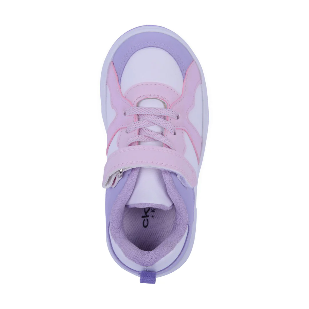 DÚO 272 TENIS CASUAL ROSA Y LILA CON CINTAS 74235 - Image 6
