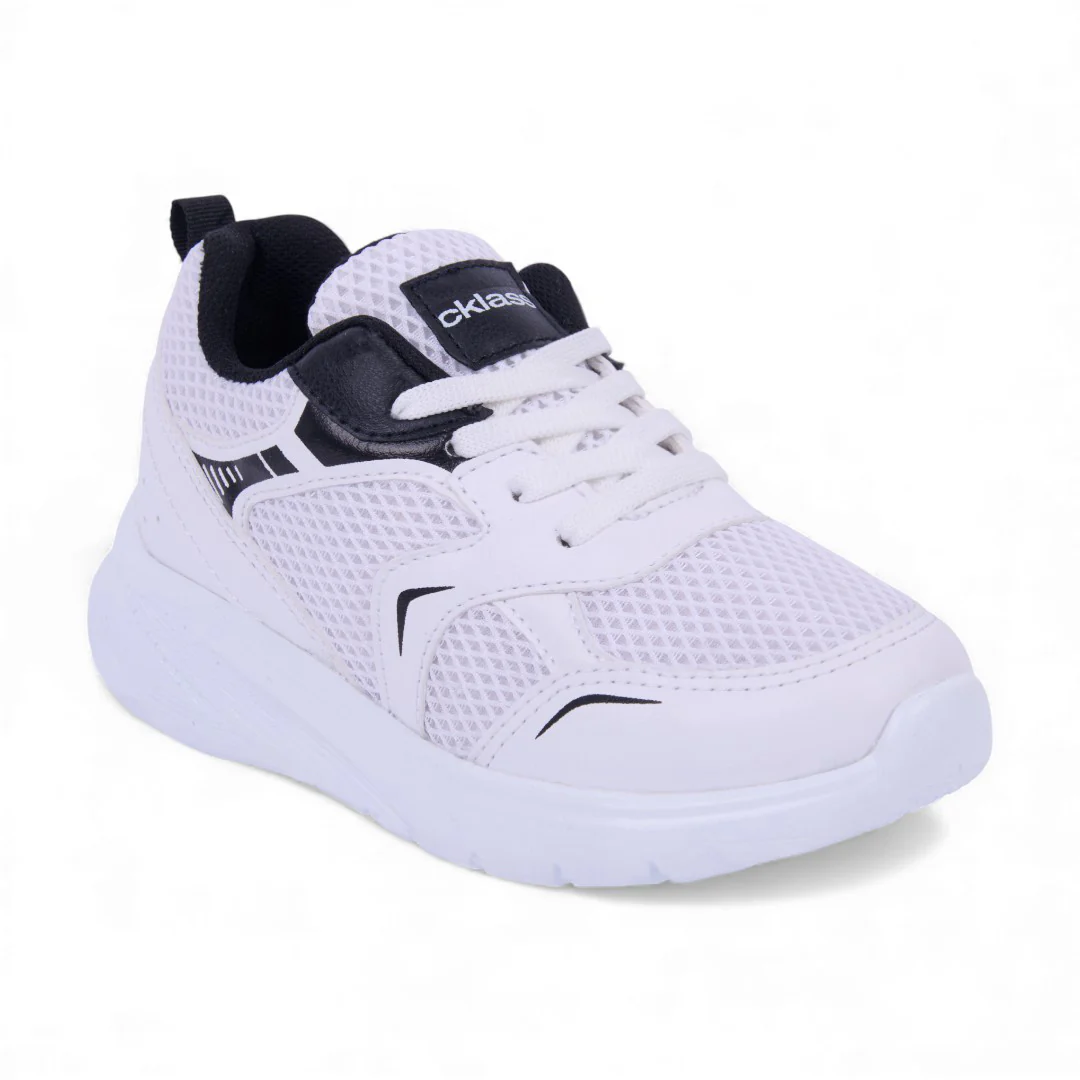 DÚO 299 TENIS DEPORTIVO BLANCO Y NEGRO CINTAS 57323