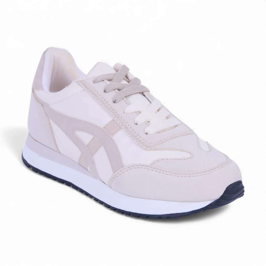 DÚO 422 TENIS DE PISO HUESO Y BLANCO BICOLOR 35744 - Image 4