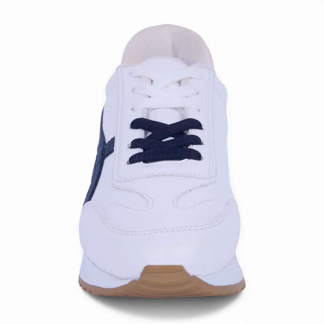DÚO 422 TENIS DE PISO HUESO Y BLANCO BICOLOR 35744 - Image 8
