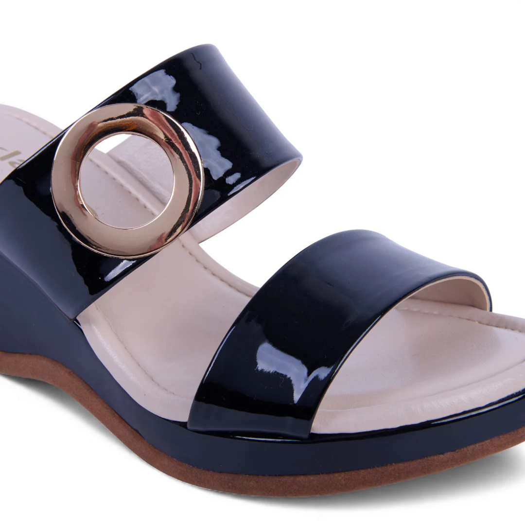 DÚO 449 SANDALIAS PLATAFORMAS HUESO Y NEGRO 06760 - Image 12
