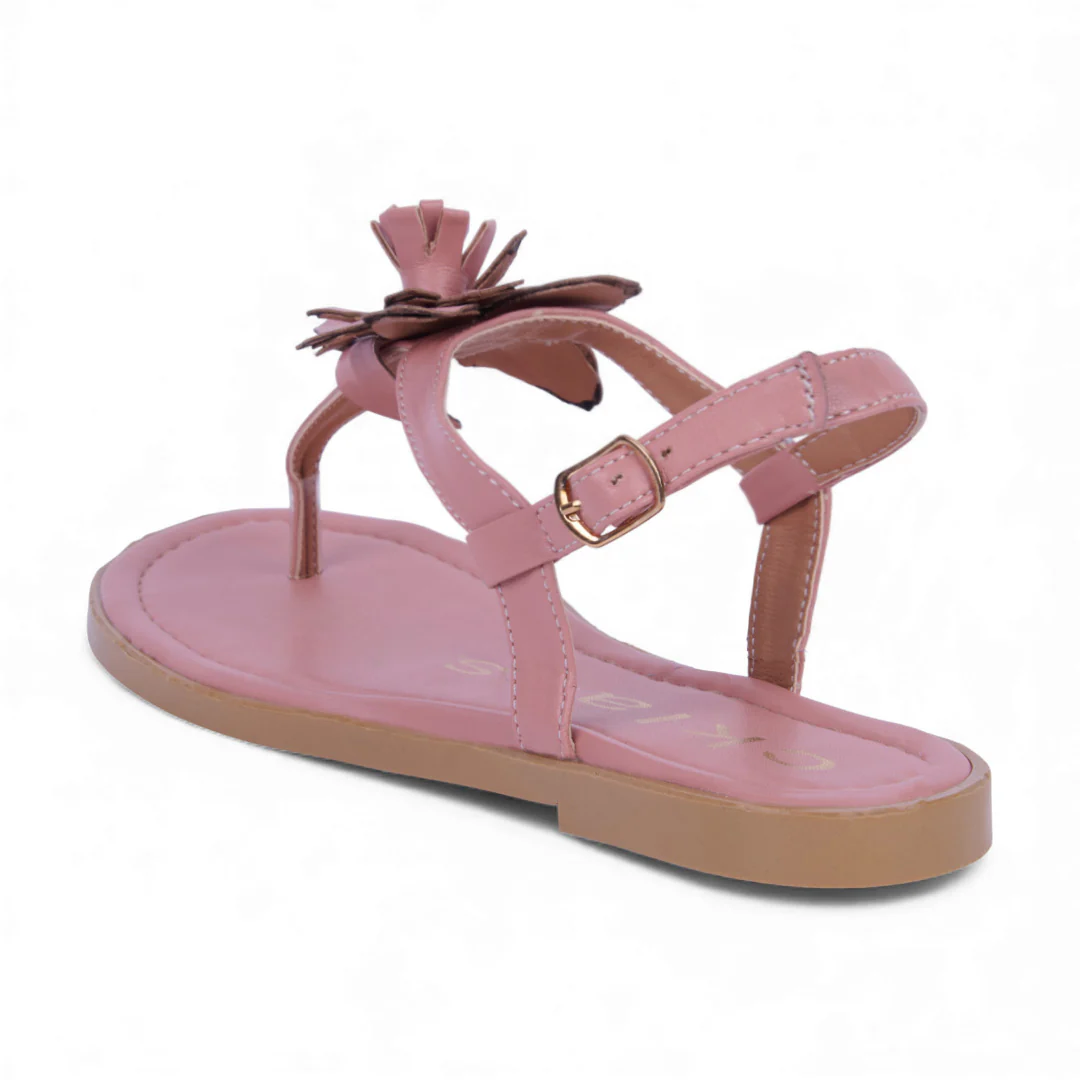 DÚO 514 SANDALIAS DE PISO HUESO Y ROSA DETALLE 21660 - Image 11