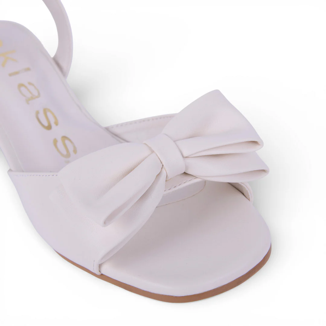 DÚO 595 SANDALIAS CON TACON BEIGE Y HUESO - Image 6