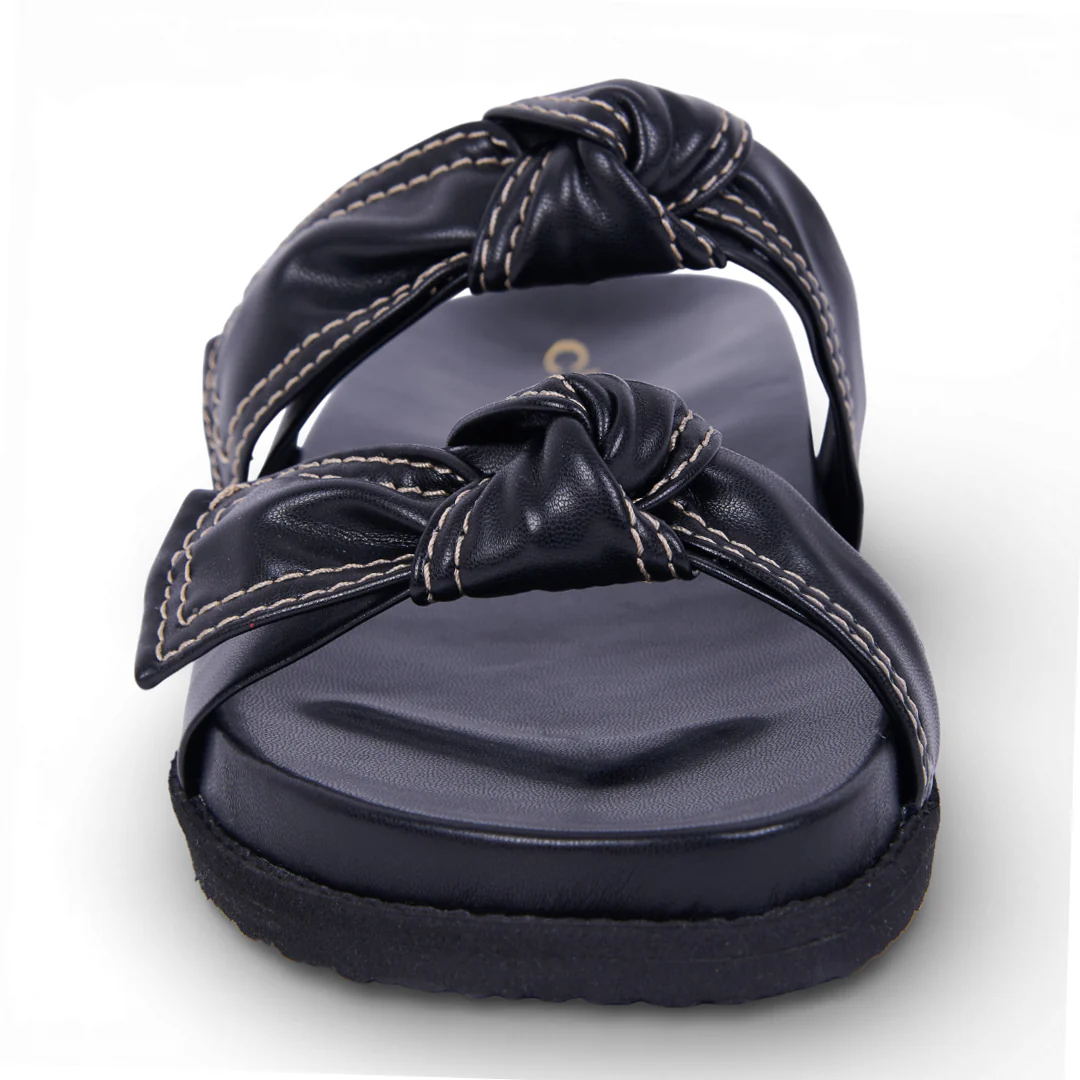DÚO 601 SANDALIAS CON LATIGOS NEGRO Y MIEL - Image 10