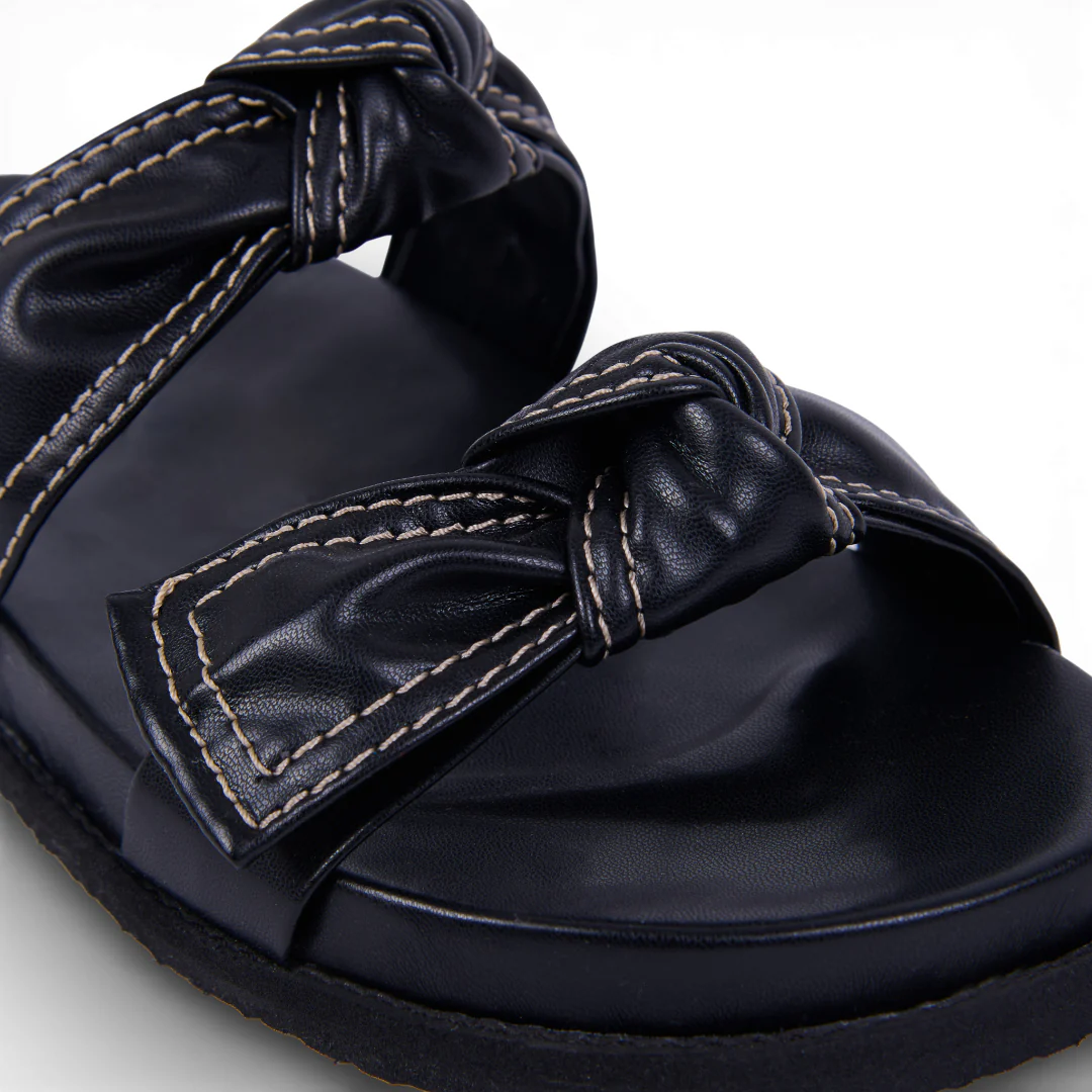 DÚO 601 SANDALIAS CON LATIGOS NEGRO Y MIEL - Image 12