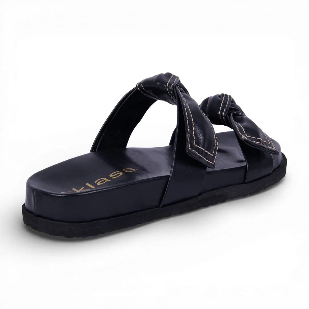 DÚO 601 SANDALIAS CON LATIGOS NEGRO Y MIEL - Image 6