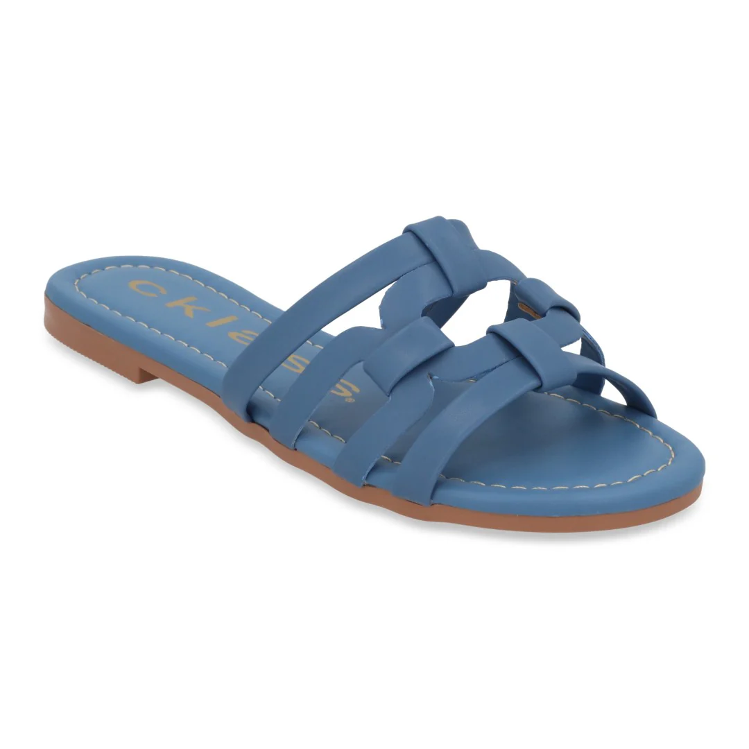 DÚO 625 SANDALIA CASUAL MIEL Y AZUL DE PISO 25915 - Image 8