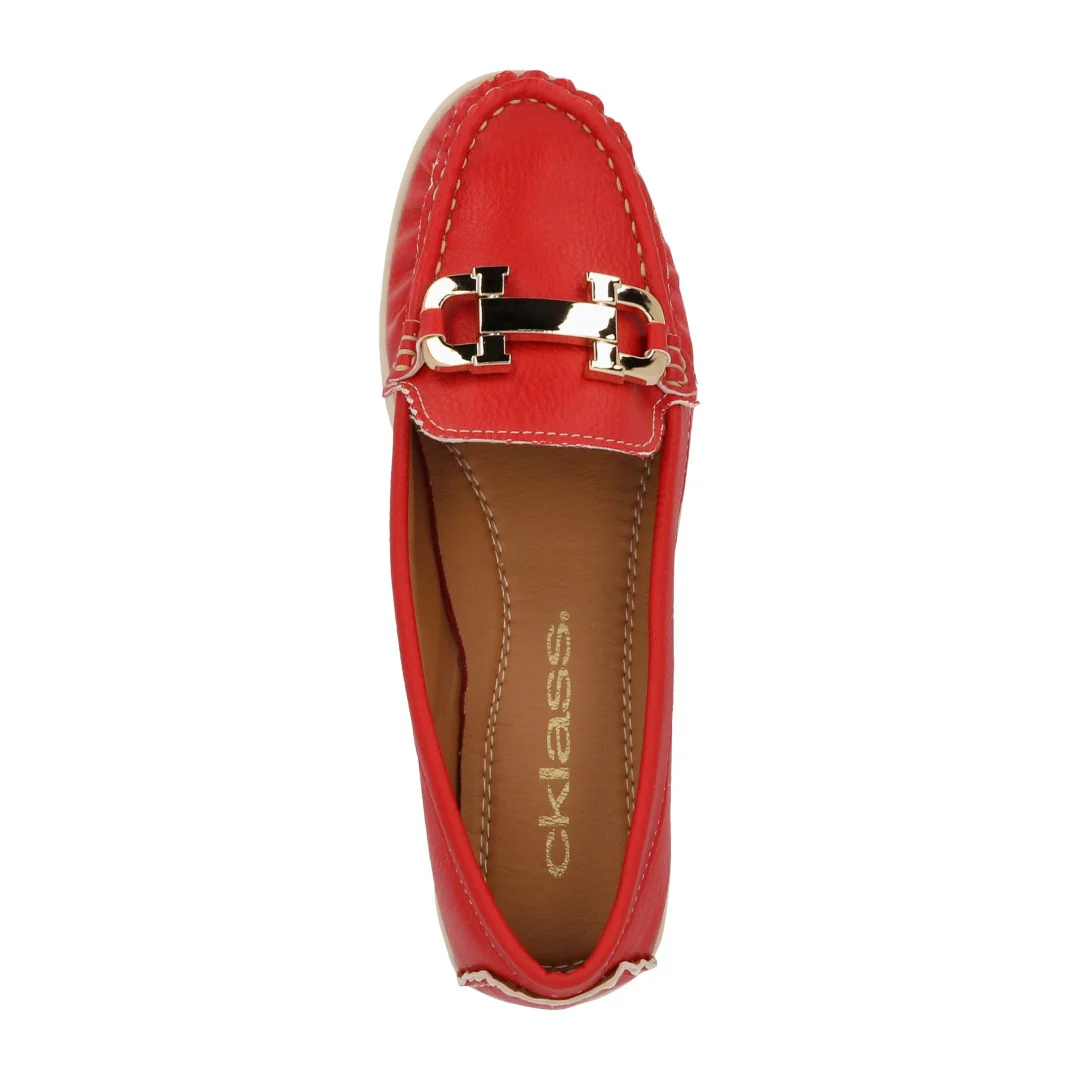 DÚO 643 MOCASÍN CASUAL MARINO Y ROJO ADRONO 09022 - Image 12