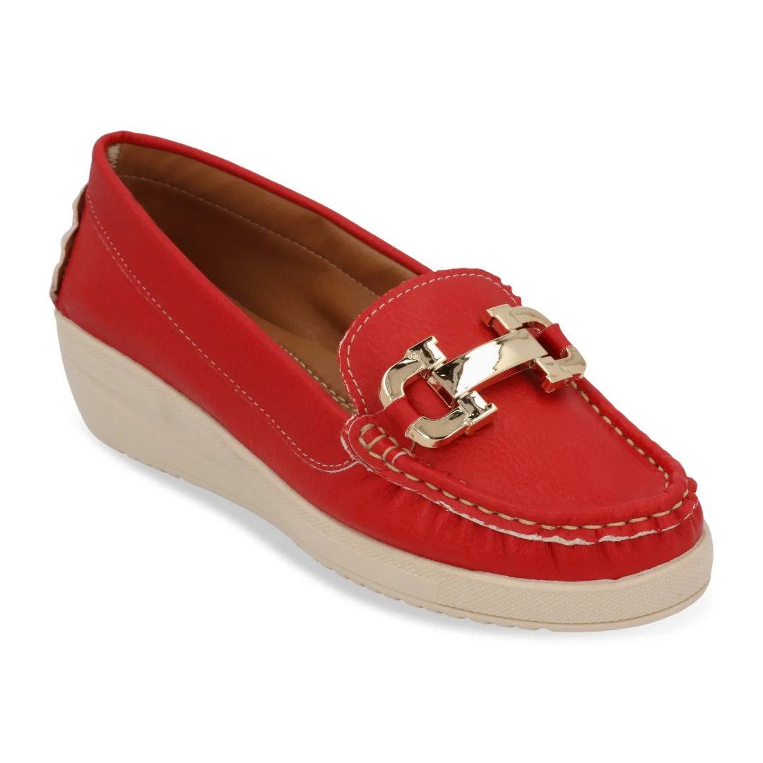 DÚO 643 MOCASÍN CASUAL MARINO Y ROJO ADRONO 09022 - Image 8