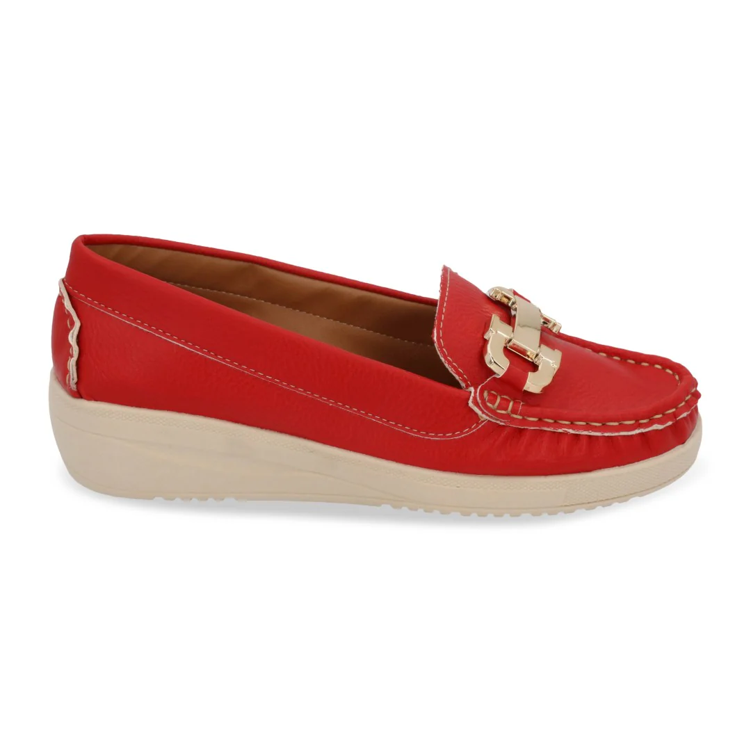DÚO 643 MOCASÍN CASUAL MARINO Y ROJO ADRONO 09022 - Image 9