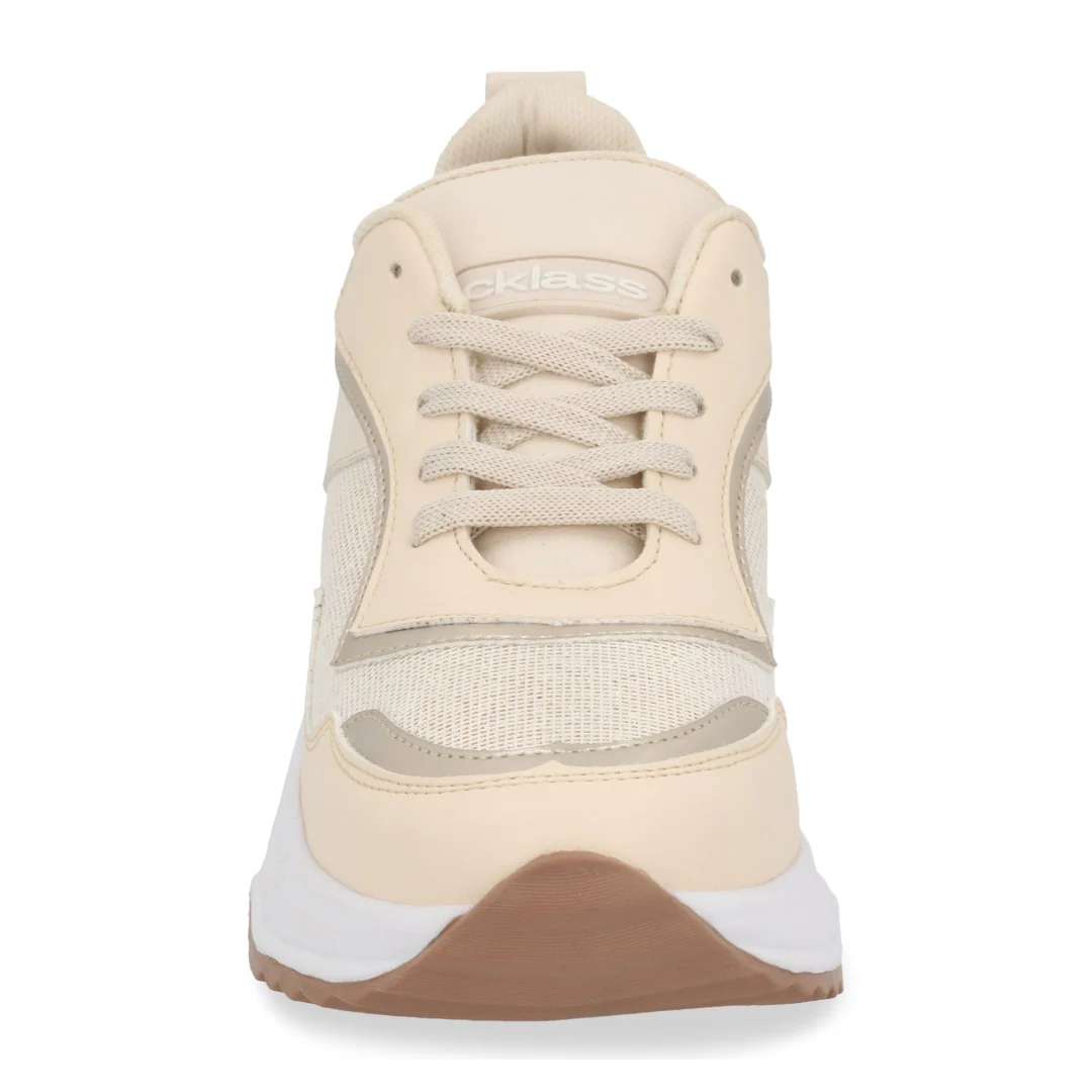 DÚO 667 TENIS DE PISO COLORES NEGRO Y HUESO 08048 - Image 11