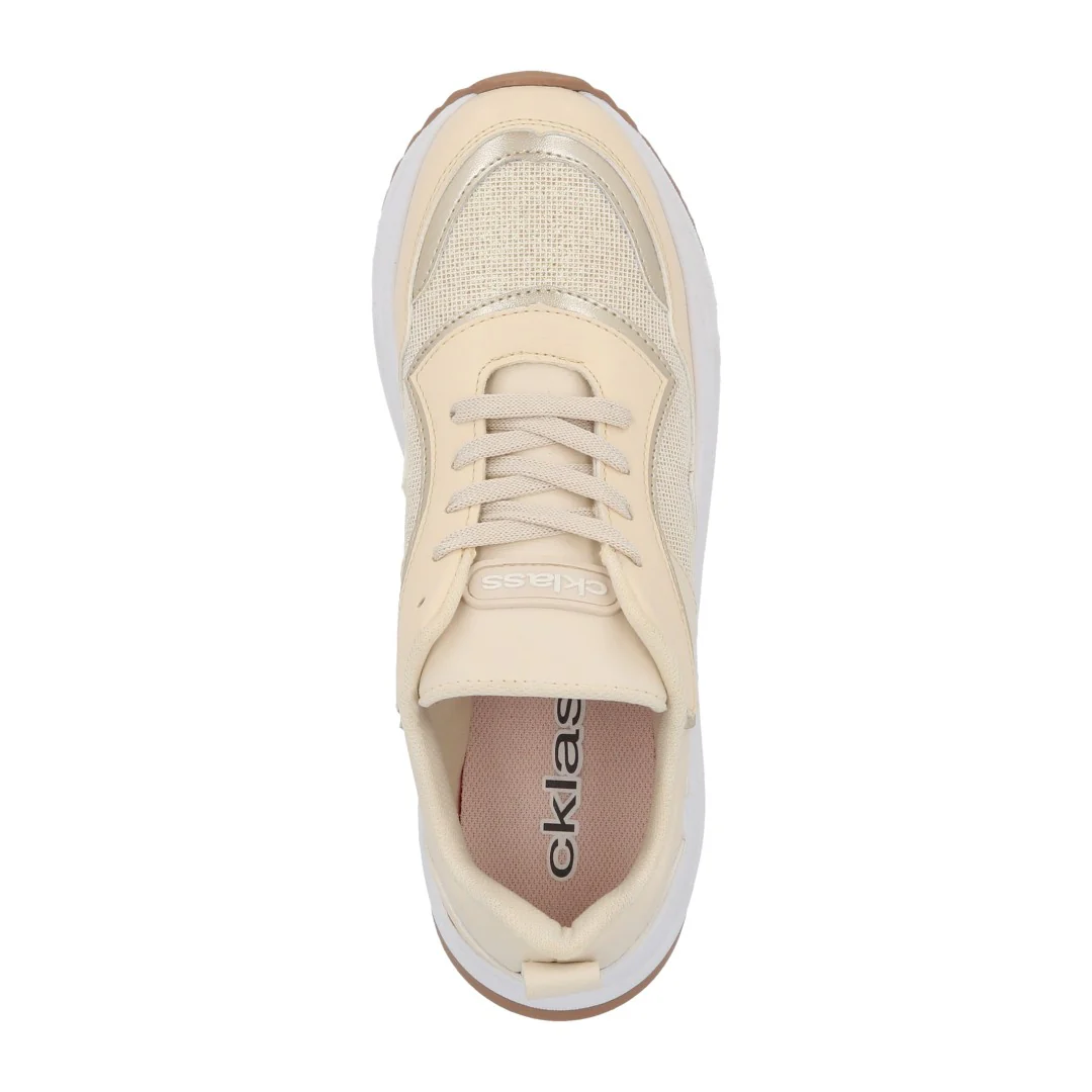 DÚO 667 TENIS DE PISO COLORES NEGRO Y HUESO 08048 - Image 12
