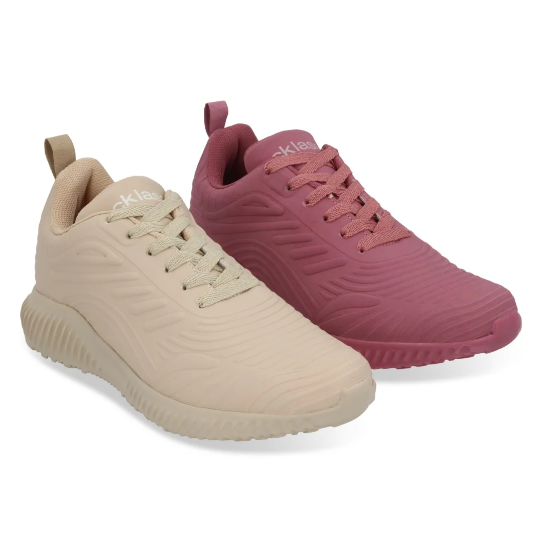 DÚO 674 TENIS ROSA Y HUESO 20775 - Image 7