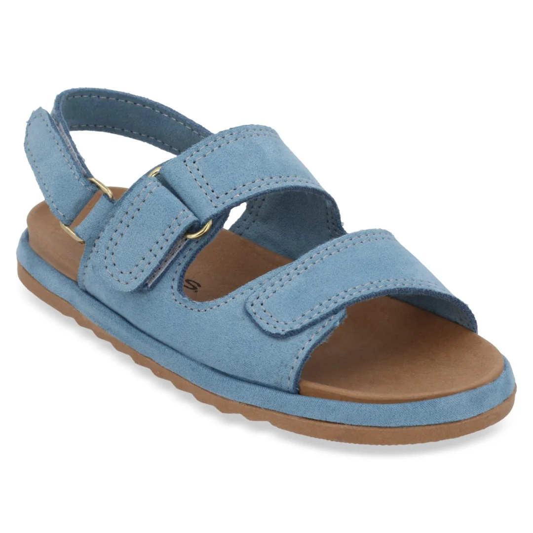 DÚO 720 SANDALIA CASUAL AZUL Y ROSA - Image 3