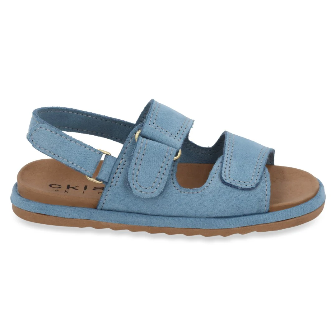 DÚO 720 SANDALIA CASUAL AZUL Y ROSA - Image 5