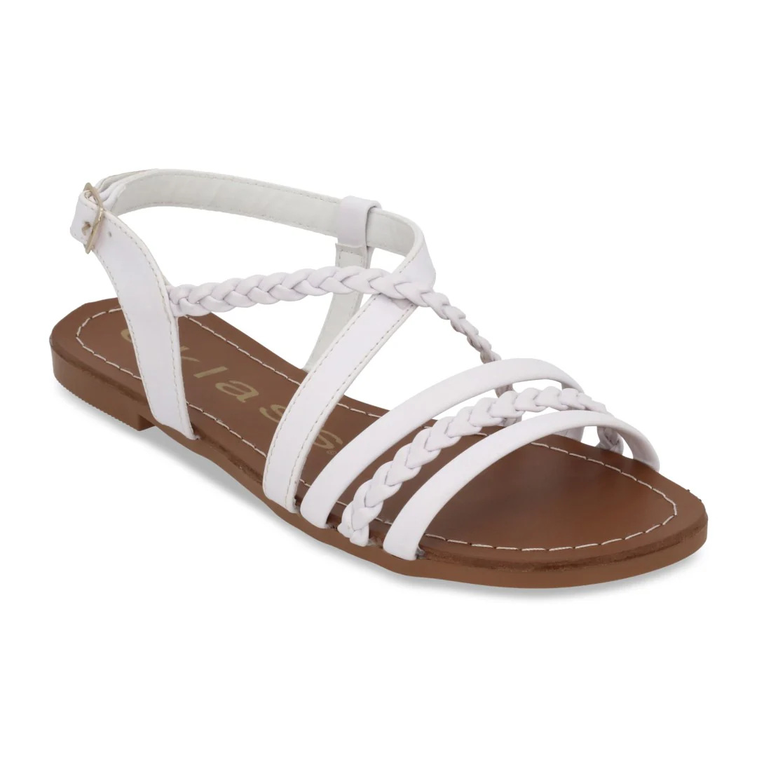 DÚO 743 SANDALIA PISO BLANCO Y MULTICOLOR TIRAS 32223 - Image 8