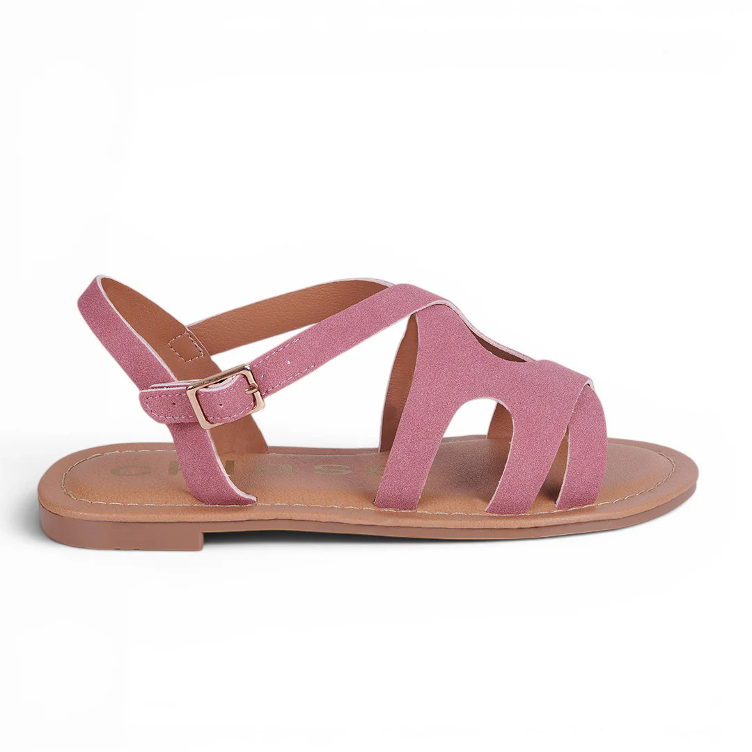 DÚO 798 SANDALIAS SIMÉTRICAS ROSA Y BEIGE - Image 5
