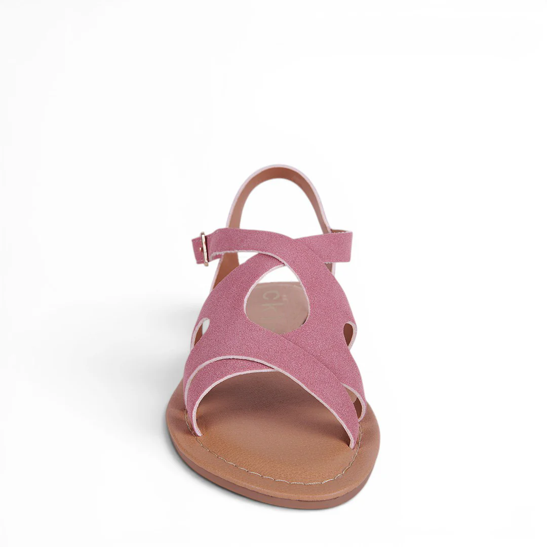 DÚO 798 SANDALIAS SIMÉTRICAS ROSA Y BEIGE - Image 7