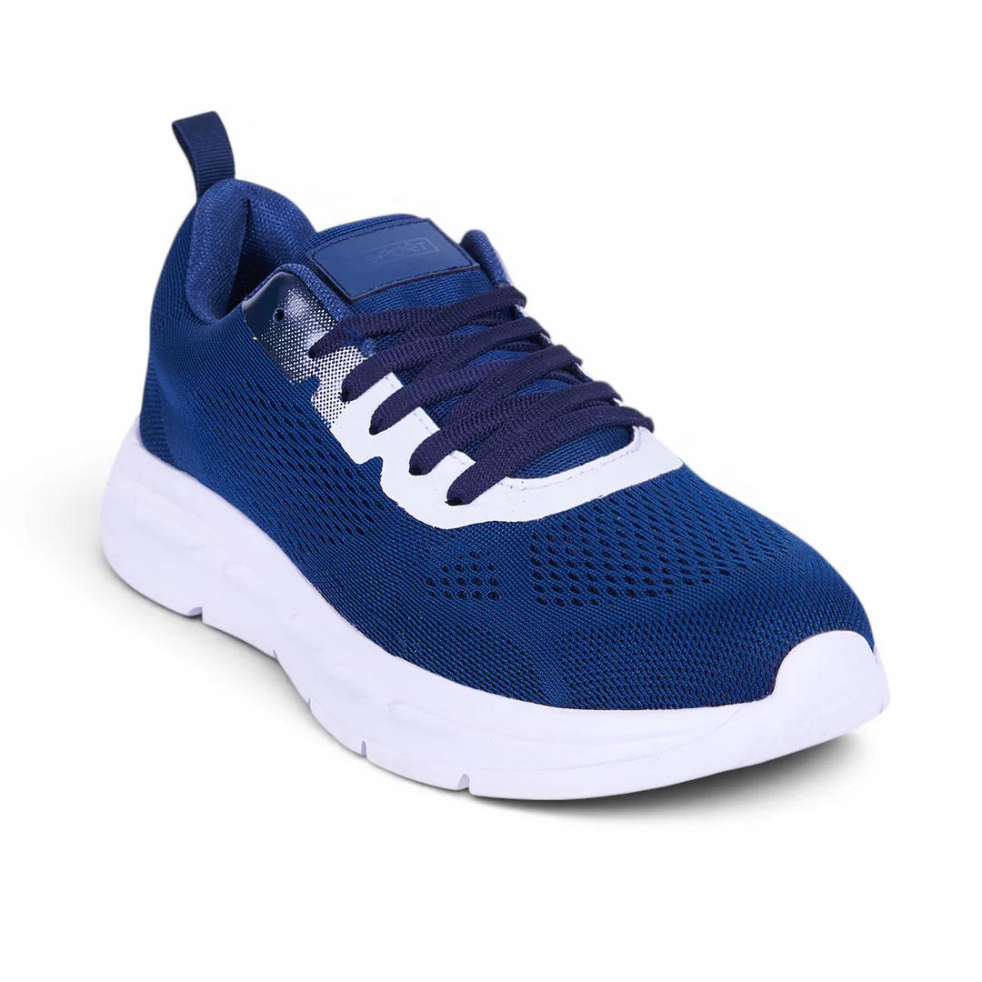 DÚO 968 TENIS DEPORTIVO BLANCO Y MARINO