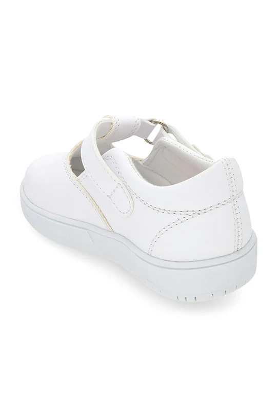 Dúo de zapato casual blanco y rosa con adorno 30893 - Image 3