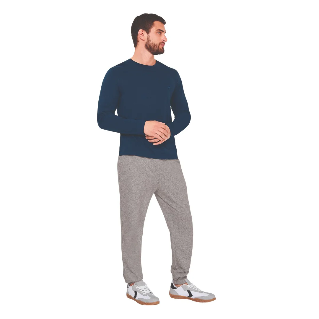 DÚO JOGGER CINTURA AJUSTABLE GRIS Y NEGRO 96295 - Image 2