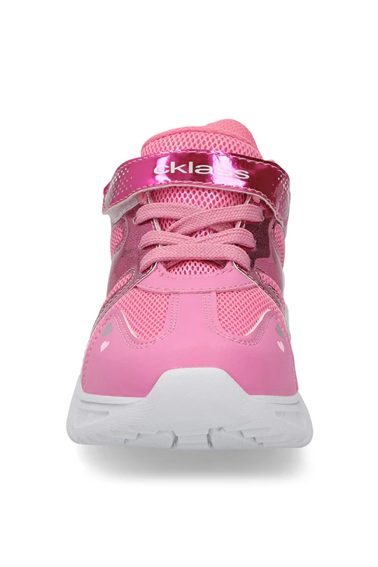 Dúo tenis deportivo blanco y rosa con adorno DÚO 127 / 03843 - Image 8