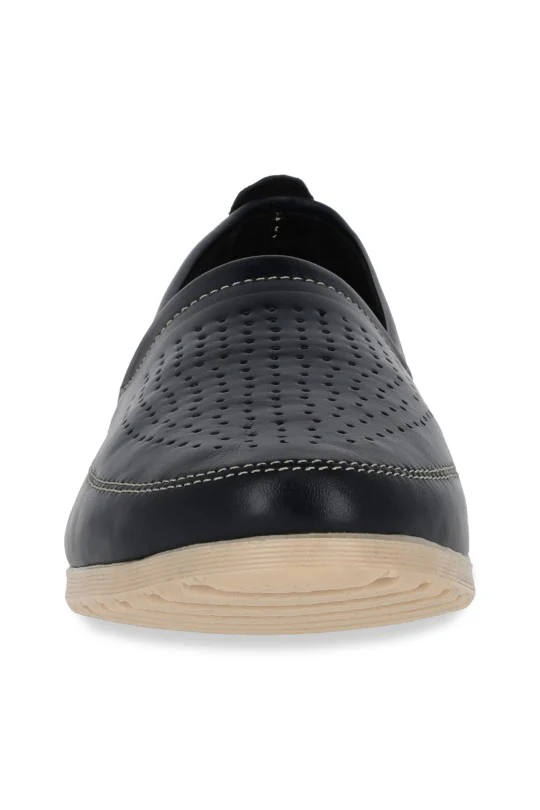 DÚO ZAPATO DE PISO MARINO Y MIEL GRABADO LÁSER DÚO 327 / 24808 - Image 6