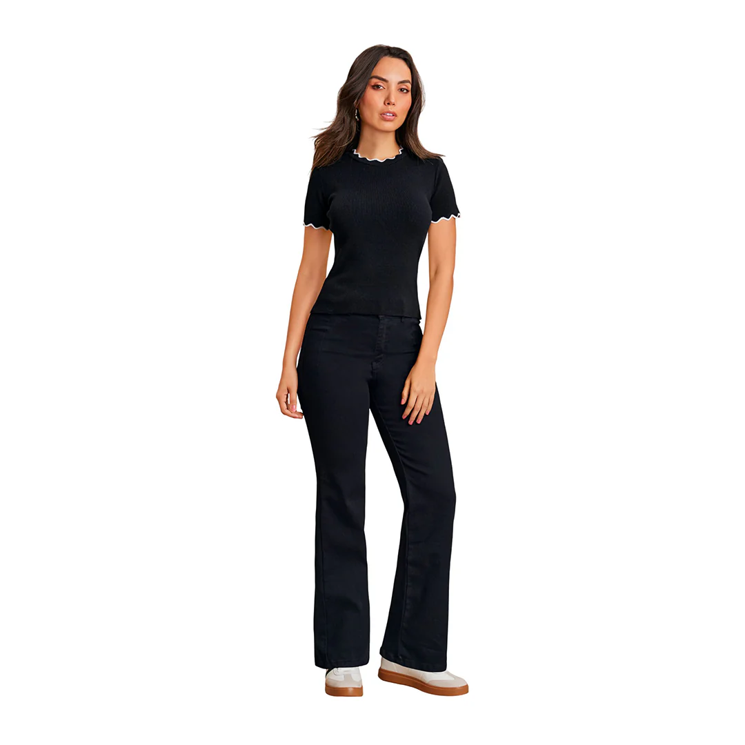 JEANS NEGROS RECTOS 07104