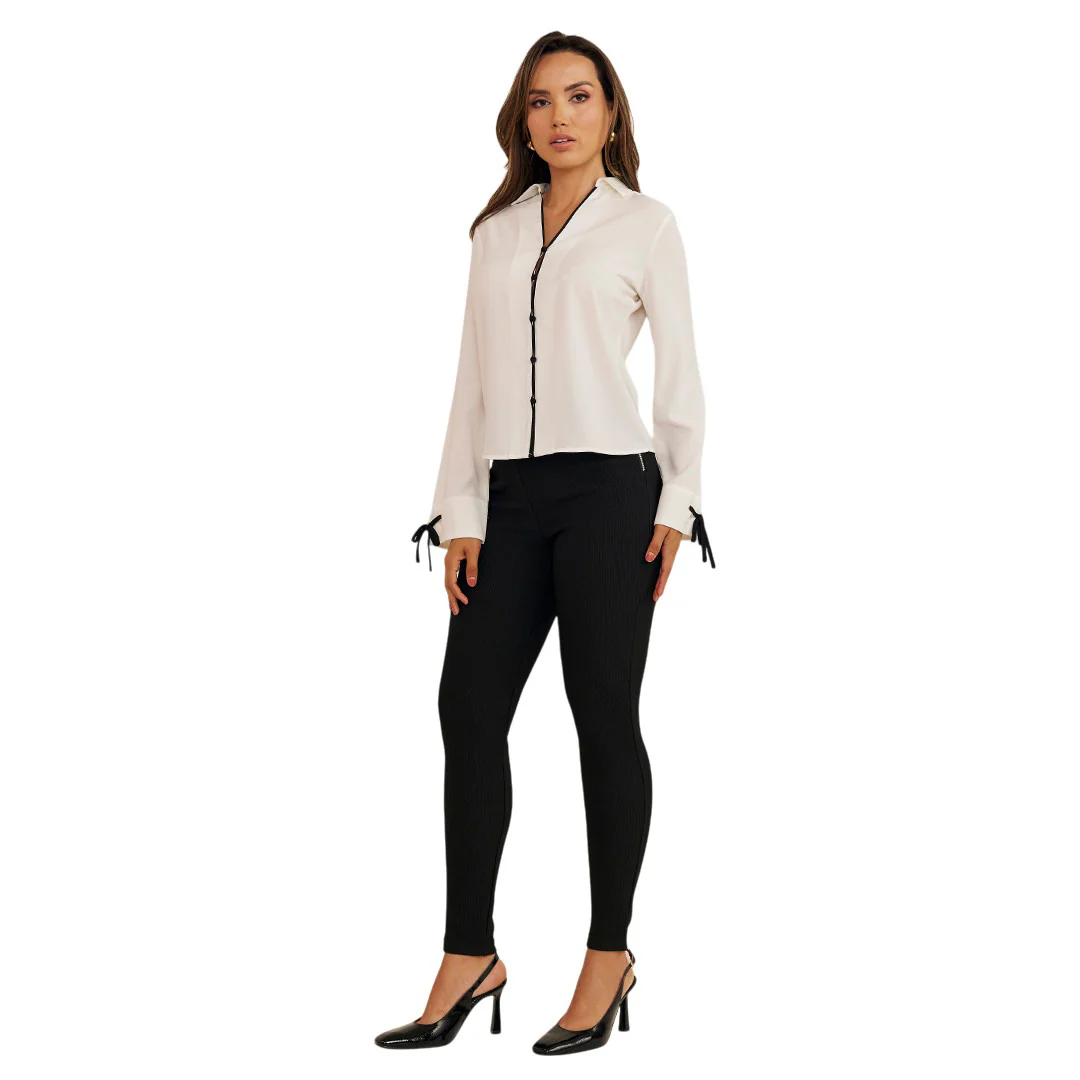 LEGGINS DE TIRO ALTO NEGRO 90189 - Image 2
