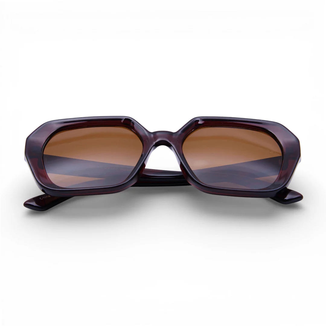 LENTES DE SOL CUADRADOS CAFÉ 05945 - Image 6