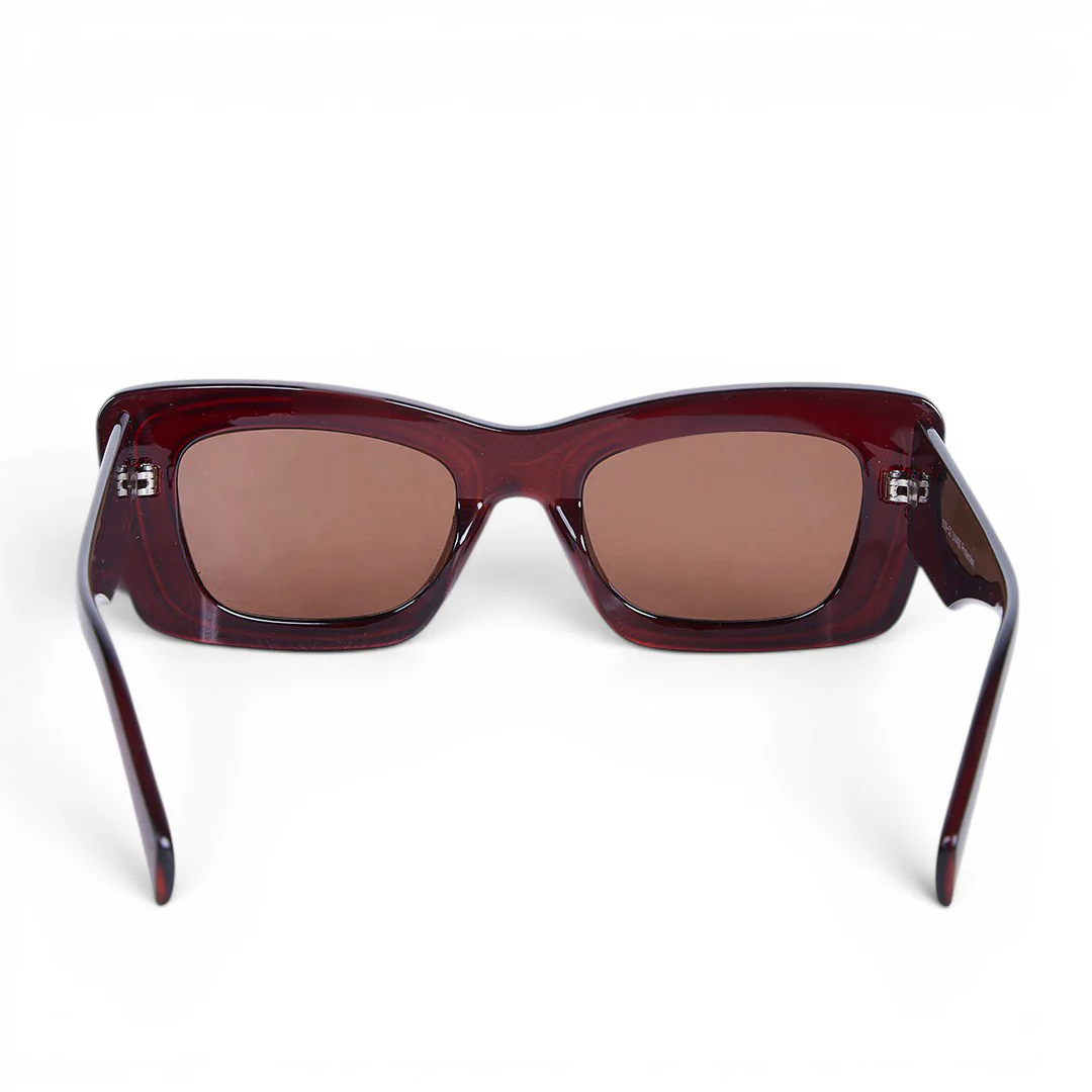 LENTES DE SOL RECTANGULARES CAFÉ 05952 - Image 3