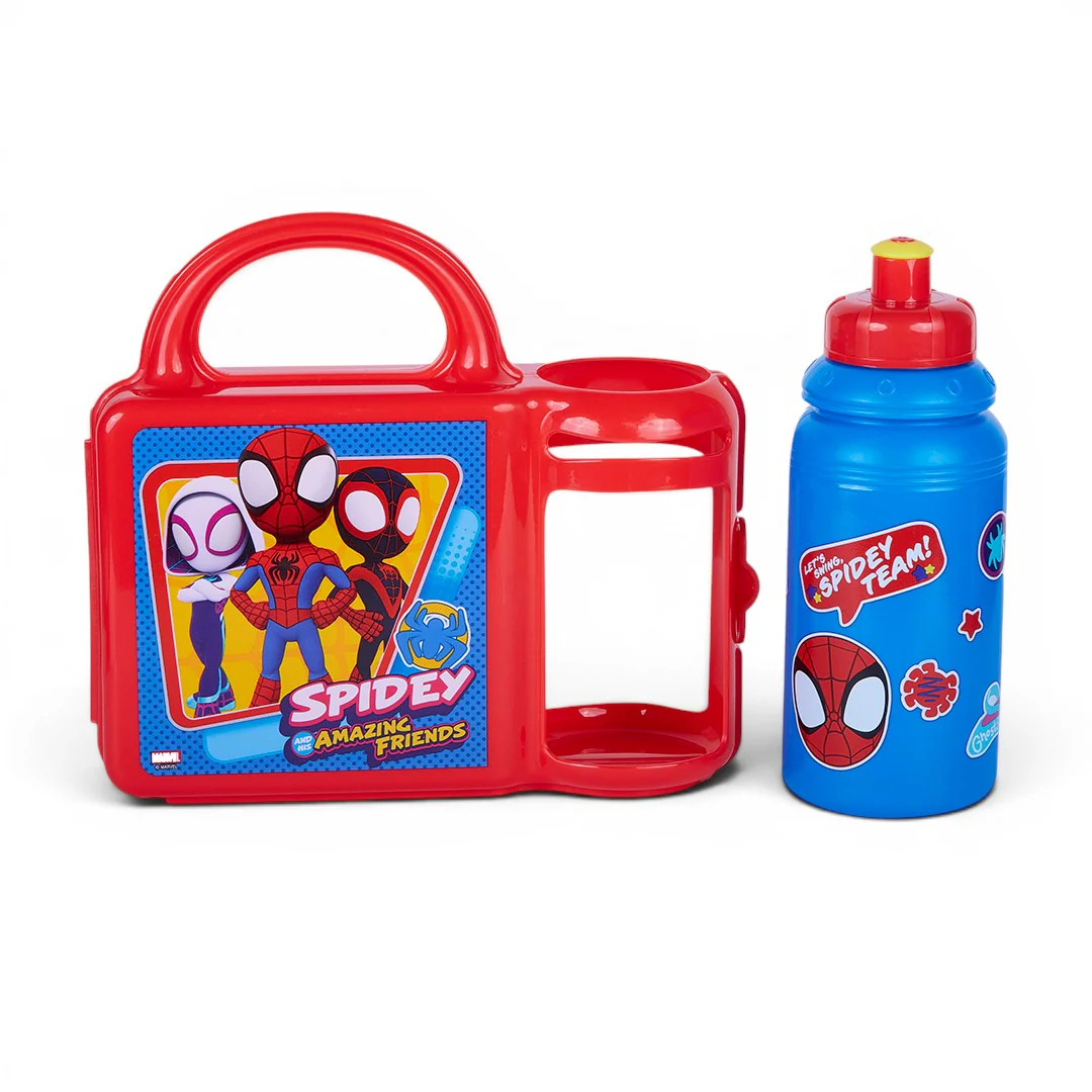LONCHERA CON BOTELLA SPIDERMAN MULTICOLOR 55473 - Image 3