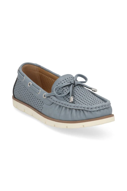 MOCASIN AZUL CON PERFORADO 70439