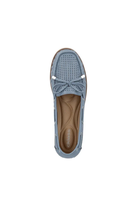 MOCASIN AZUL CON PERFORADO 70439 - Image 5