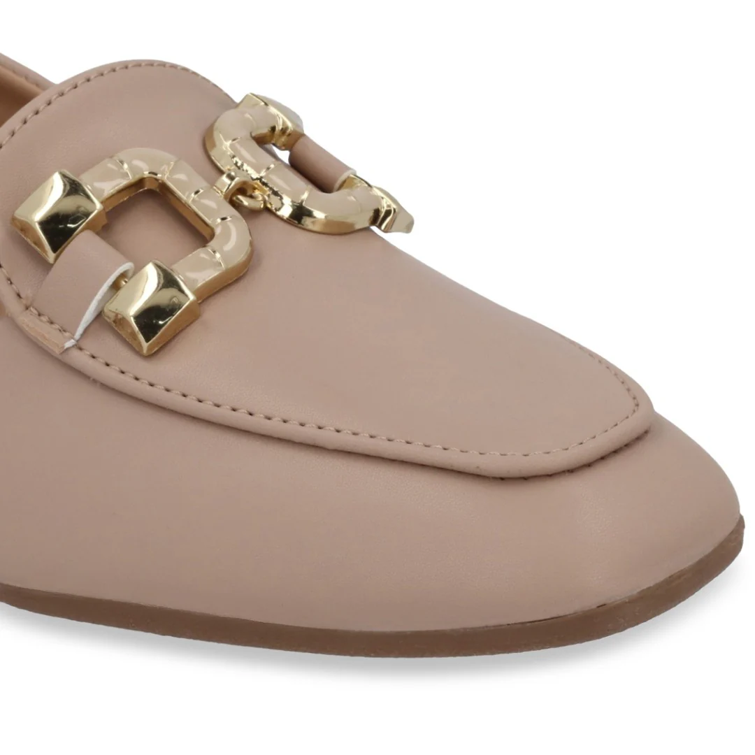 MOCASÍN COLOR BEIGE CON APLICACIÓN 03471 - Image 6