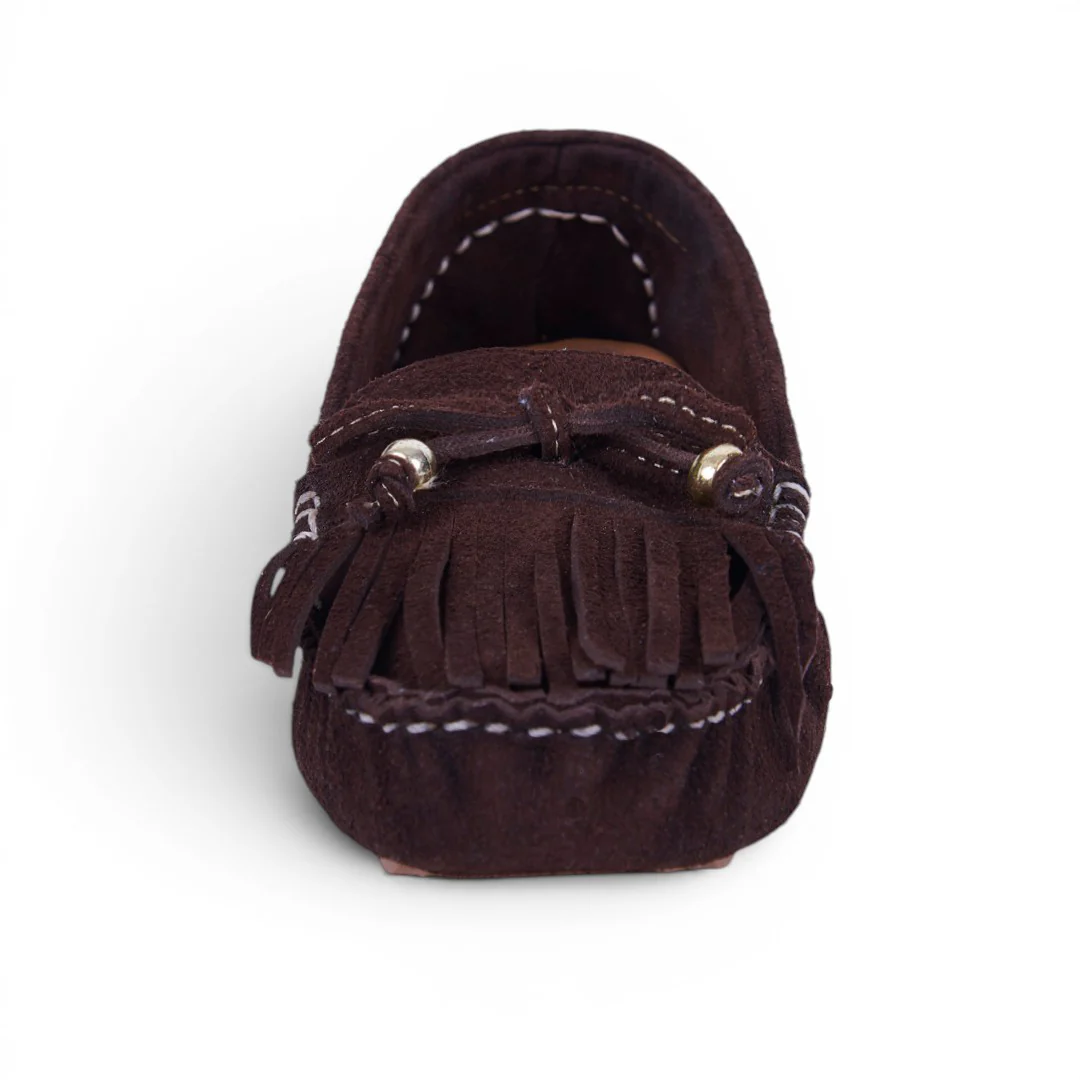 MOCASÍN CON FLECOS CAFÉ 73252 - Image 3
