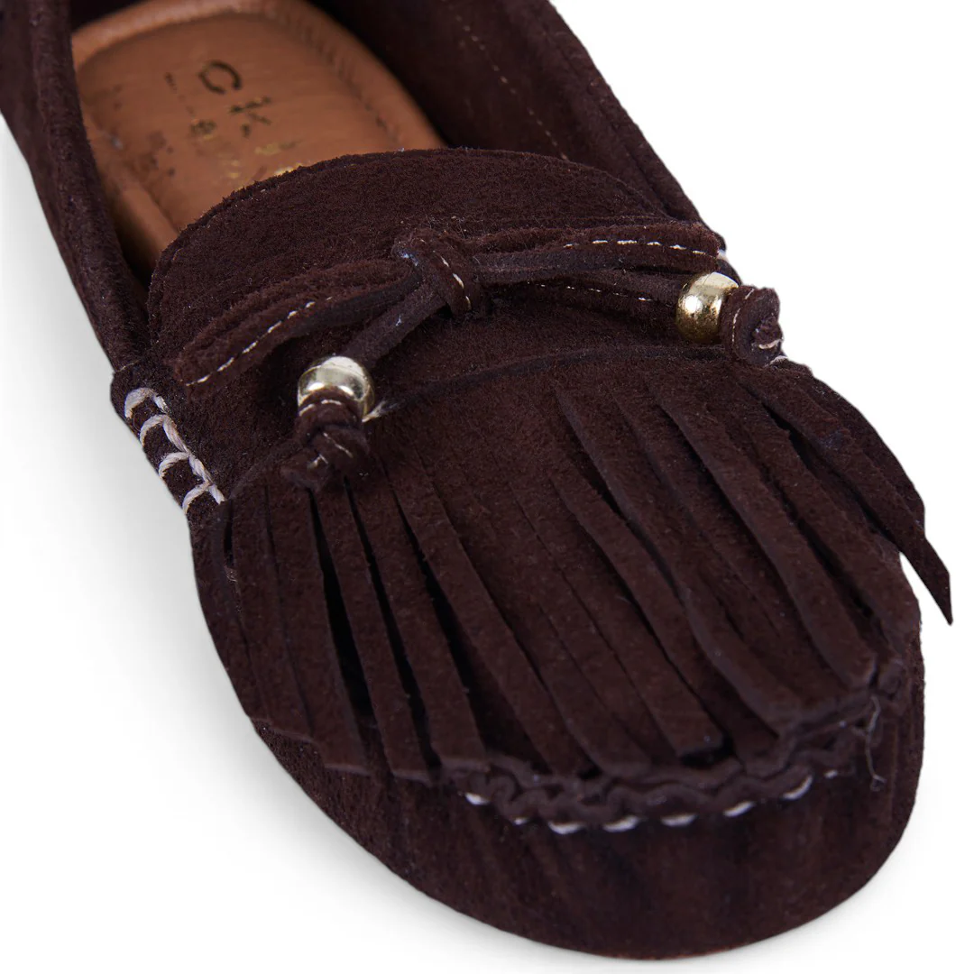 MOCASÍN CON FLECOS CAFÉ 73252 - Image 6