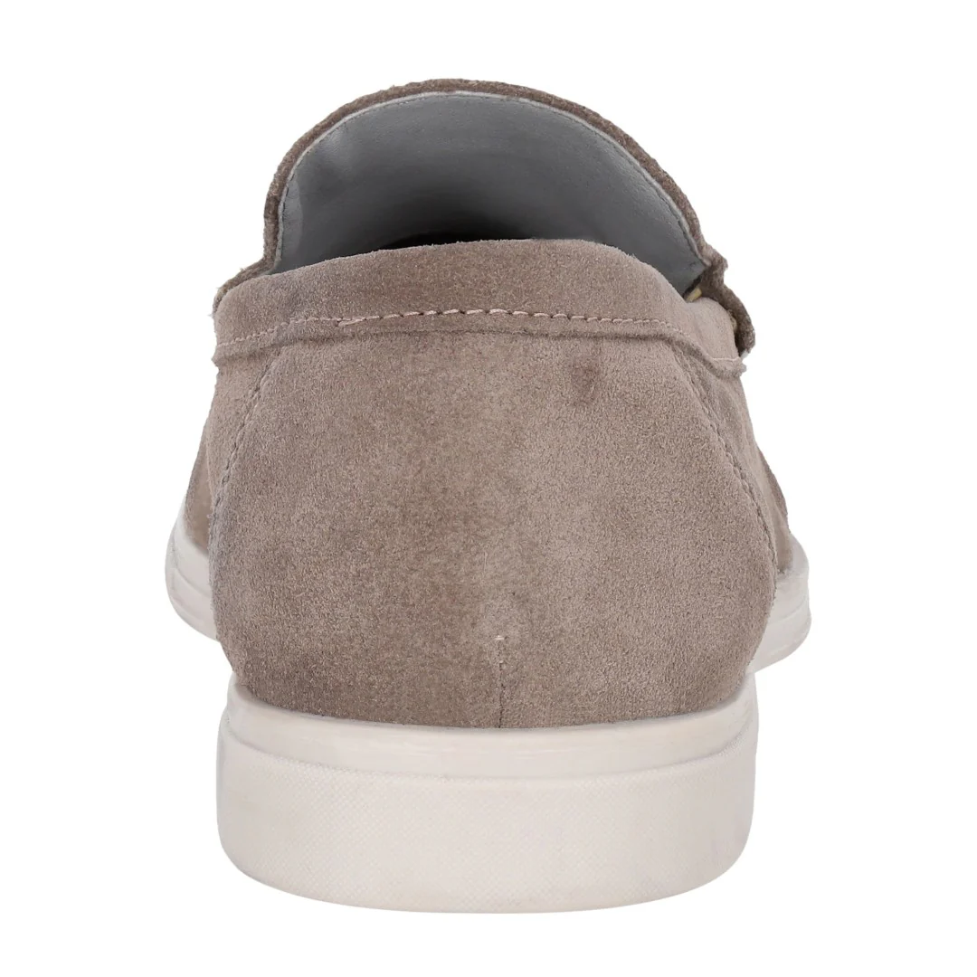 MOCASÍN DE PISO  BEIGE PIEL 51205 - Image 3