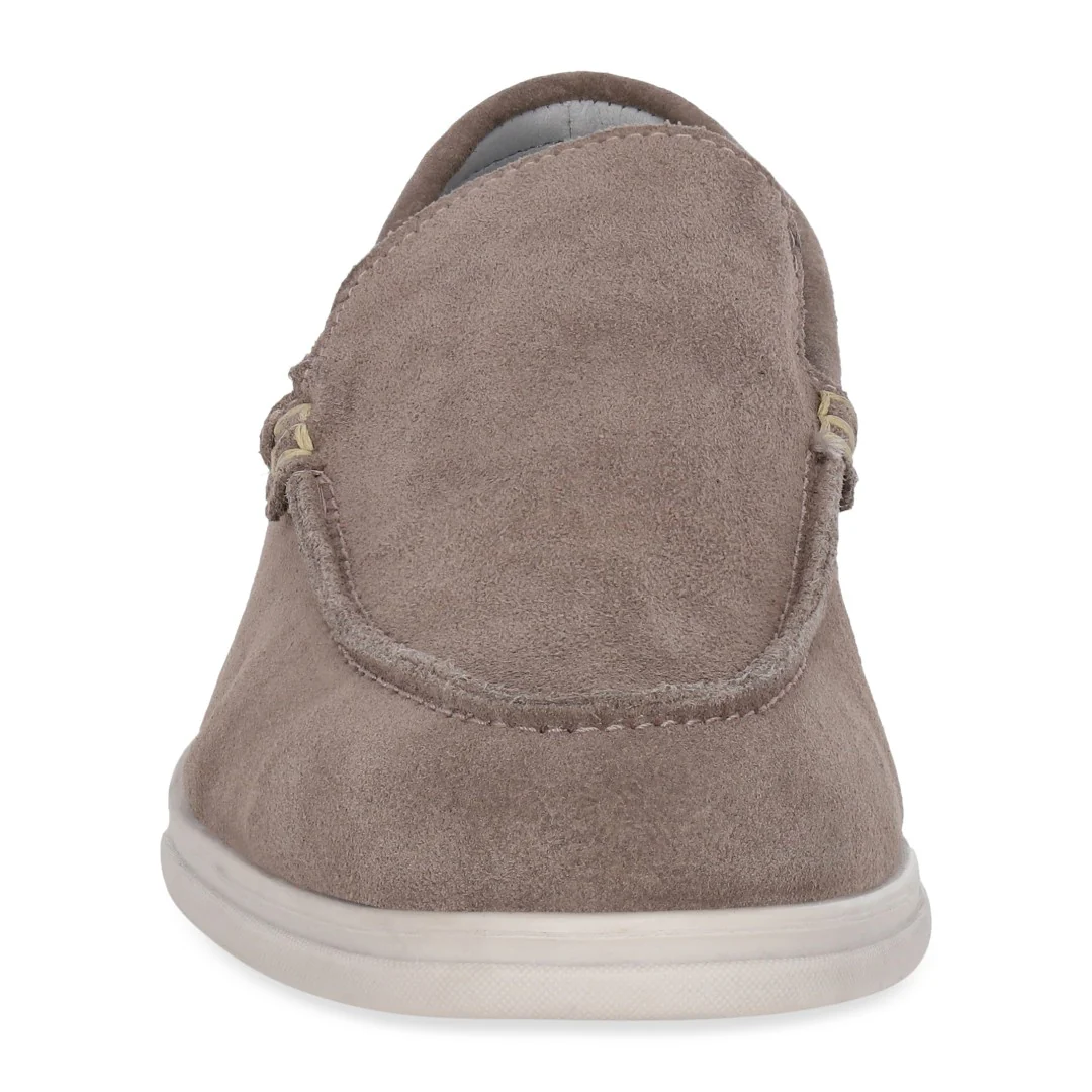 MOCASÍN DE PISO  BEIGE PIEL 51205 - Image 5