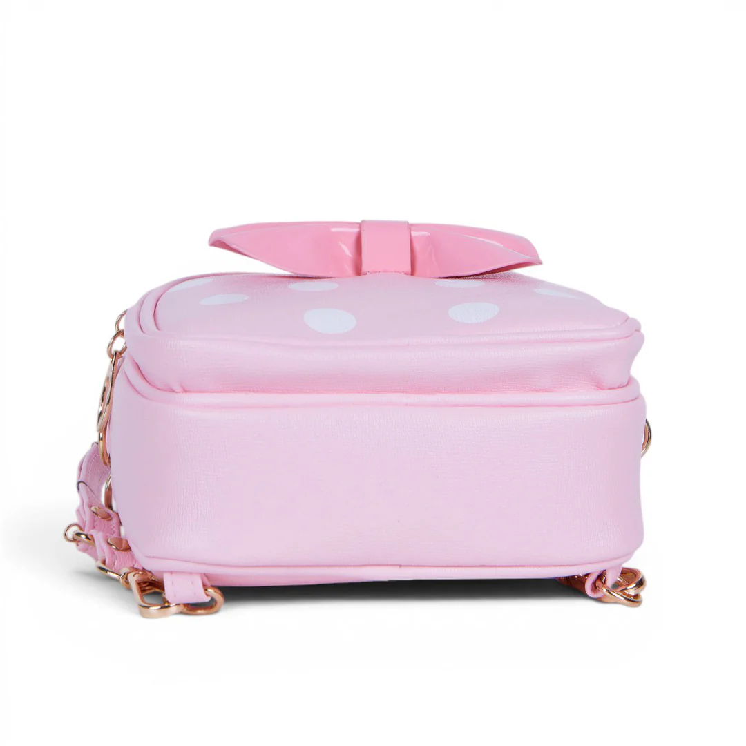 MOCHILA CON OREJAS Y MOÑO ROSA 72052 - Image 6