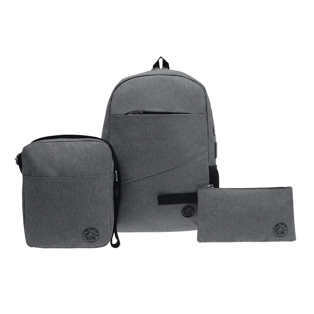 MOCHILA KSWISS GRIS 69696