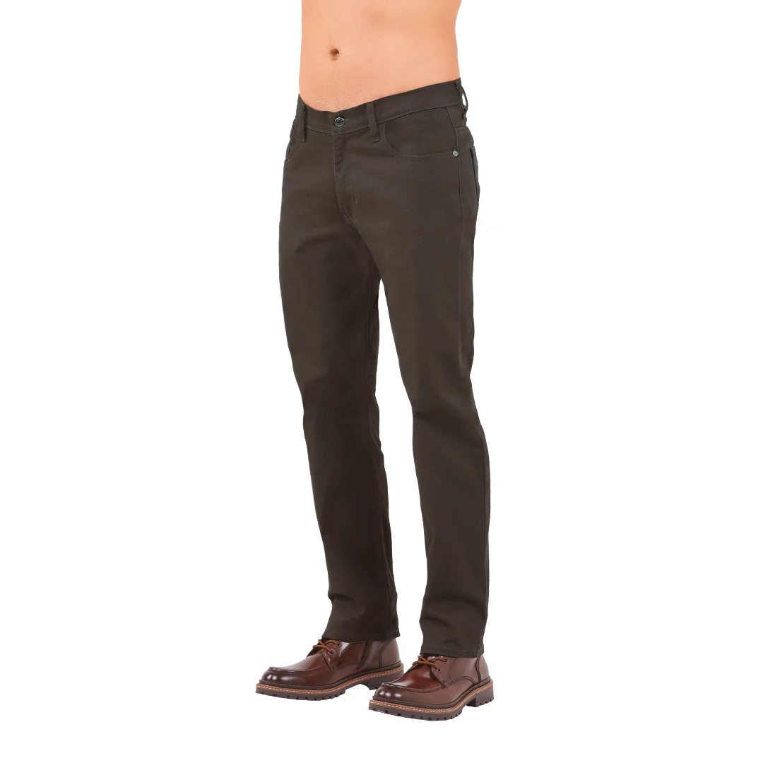 PANTALÓN GABARDINA CAFÉ CABALLERO 599