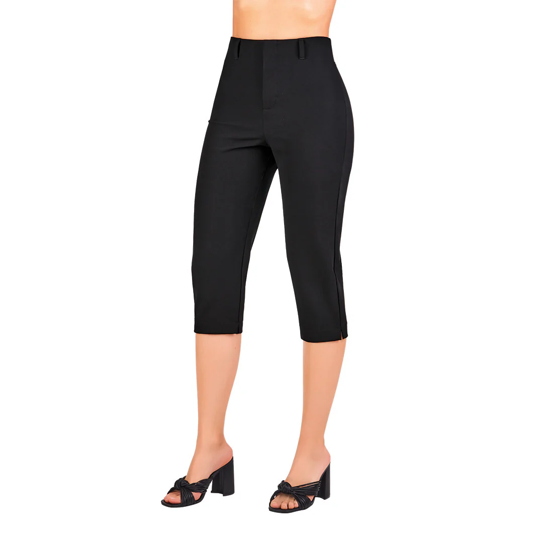 PANTALÓN NEGRO CAPRI 91560